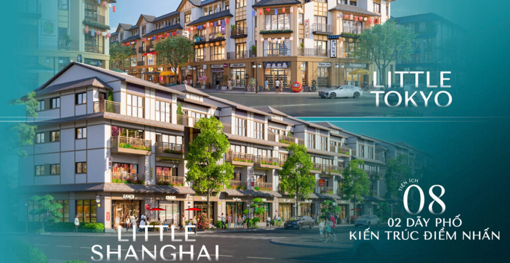 Nhà mẫu phong cách nhật và sanghai Vinhomes Pearl Bay